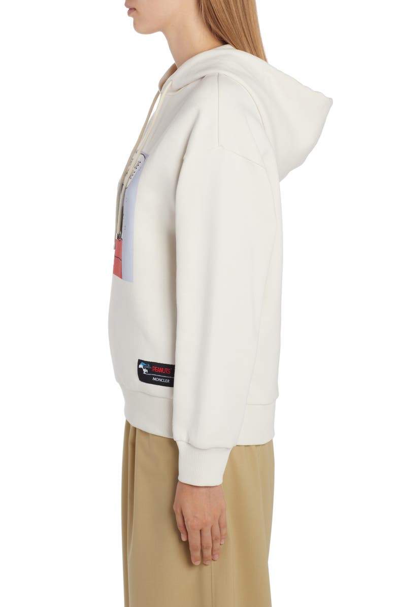 Moncler x Peanuts<sup>®</sup> Snoopy Snowflake Graphic Hoodie, Alternate, color,