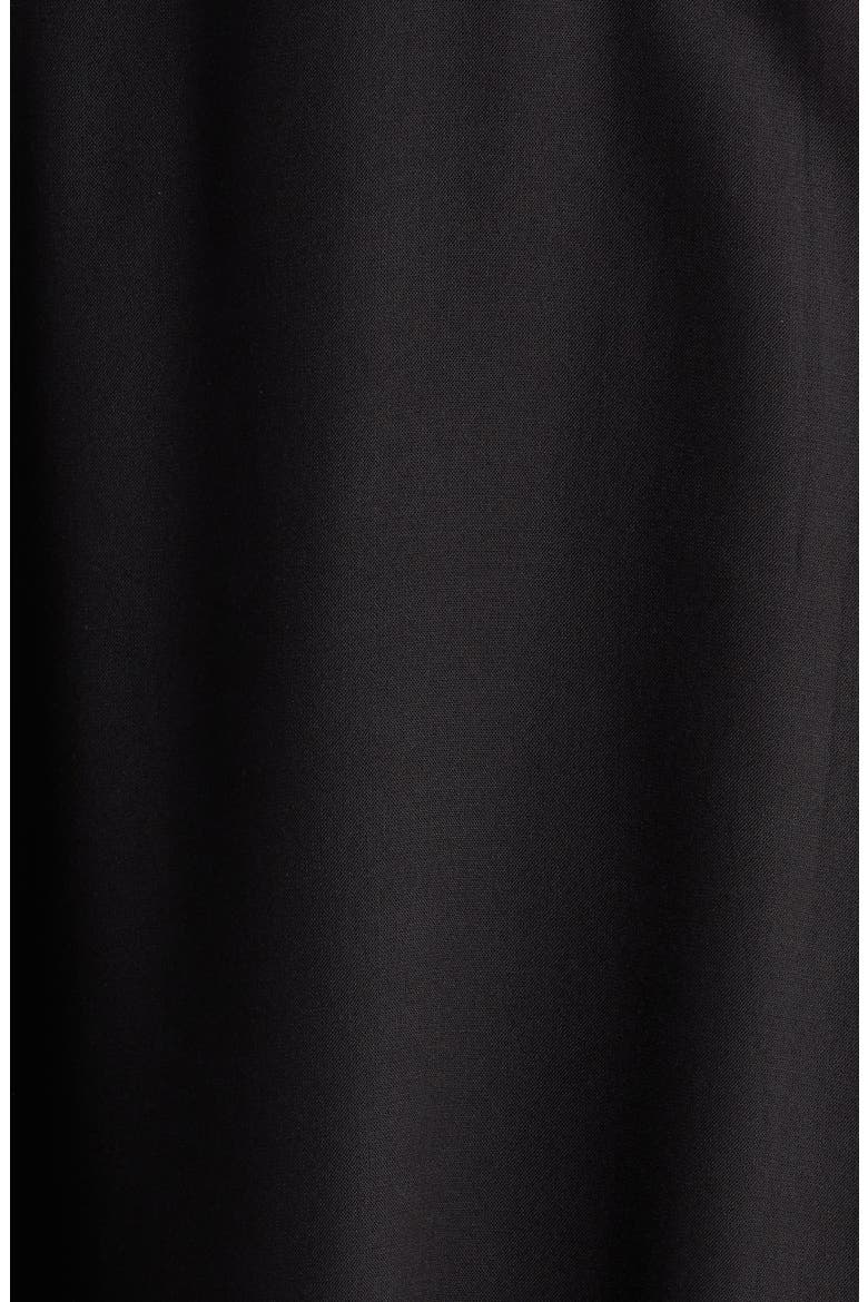 Tie Strap Crop Wide Leg Jumpsuit, Alternate, color, RICH BLACK