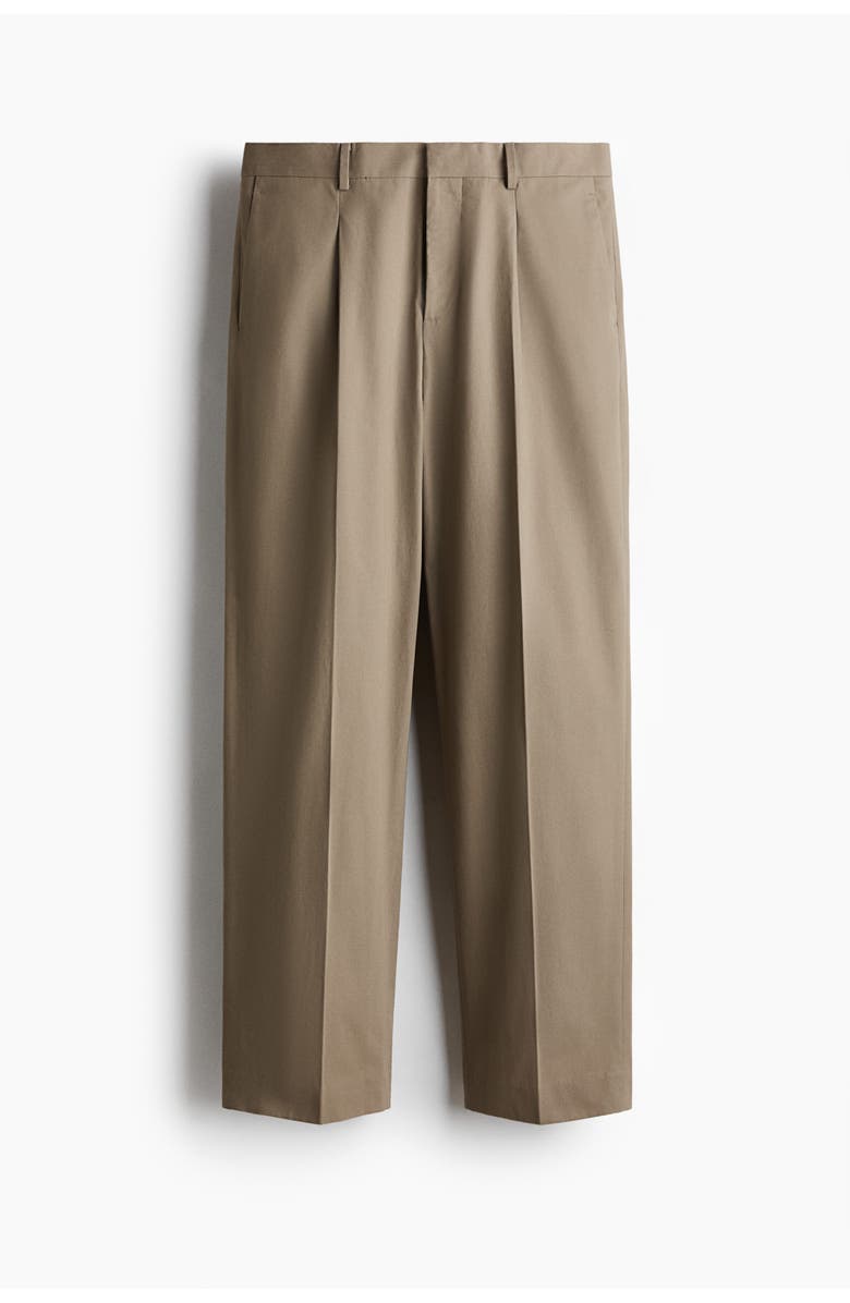 H&M Regular-fit suit pants, Alternate, color, Khaki Green