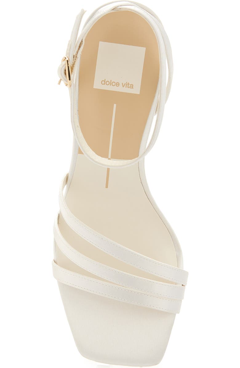 Dolce Vita Hanley Sandal, Alternate, color, White Satin
