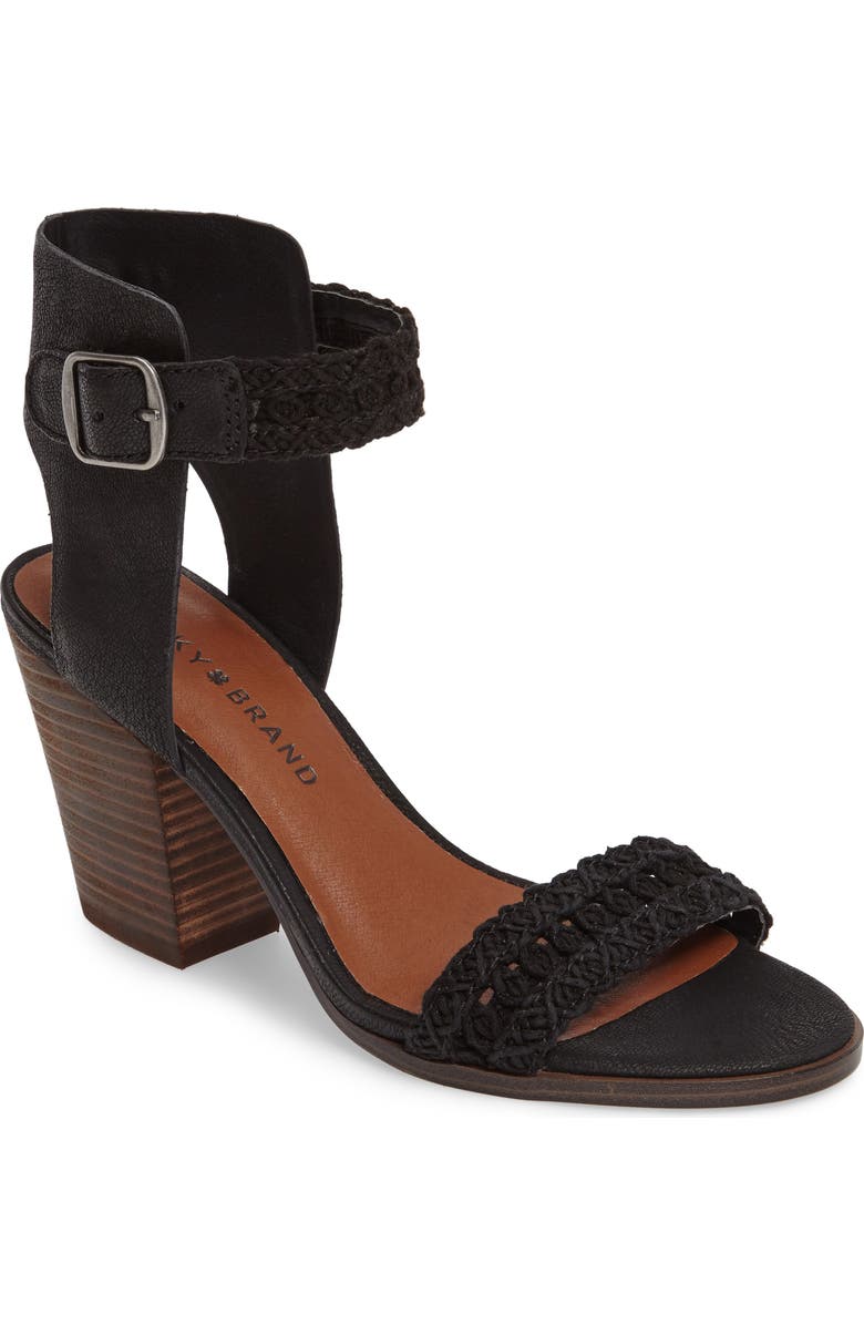 Lucky Brand Oakes Ankle Strap Sandal, Main, color,