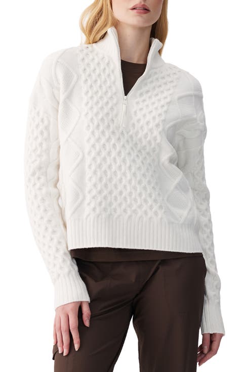 Camila Performance Half-Zip Sweater