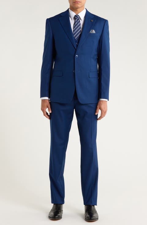 Indigo Mélange 3-Piece Suit