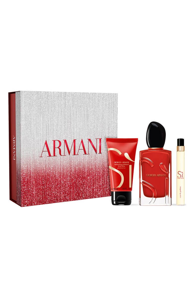ARMANI beauty Sì Passione Eau De Parfum Gift Set, Main, color,