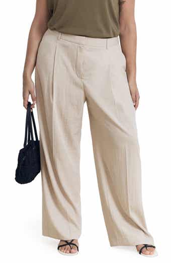 MANGO Carla Wide Leg Pants