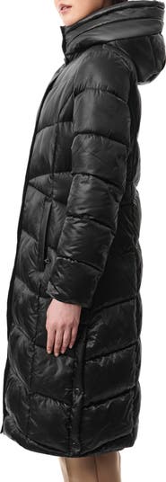 Shiny Insulated Puffer Coat