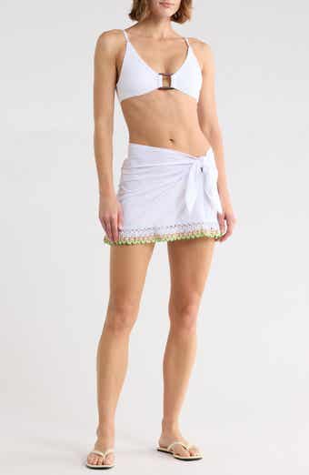 Becca Fringe Cover-Up Miniskirt