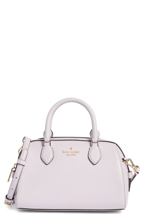 madison saffiano leather small satchel