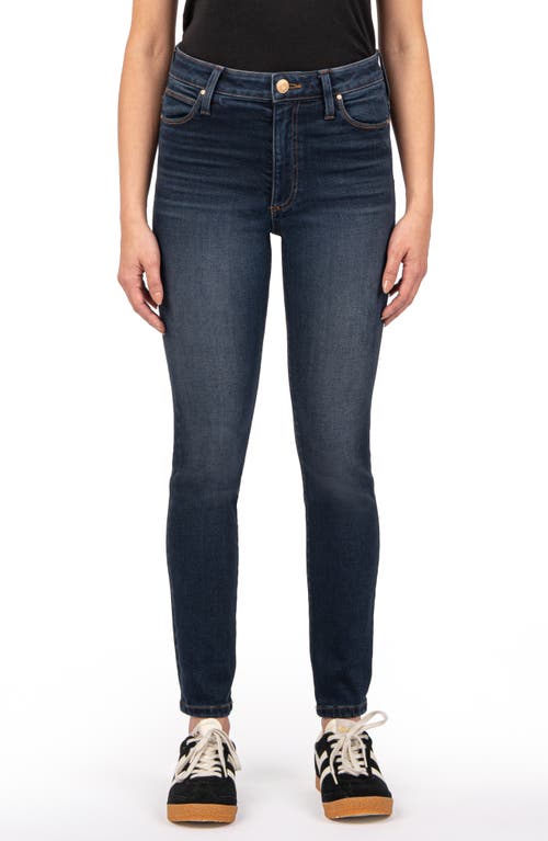 KUT from the Kloth Charlize High Waist Ankle Skinny Jeans in Demulcent 