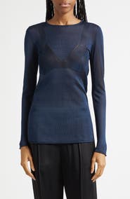 EMILY DAWN LONG Hera Intasia Knit Bra Sweater