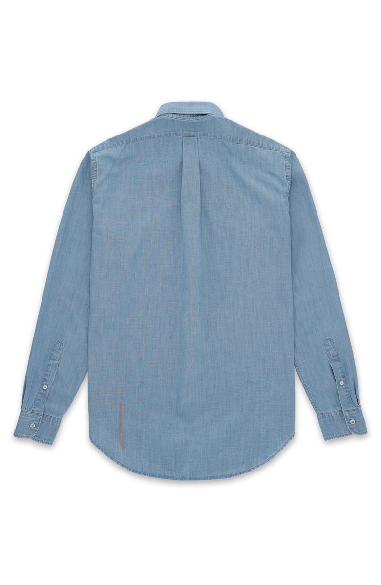 Fortela King Chambray Shirt, Alternate, color, Light Blue