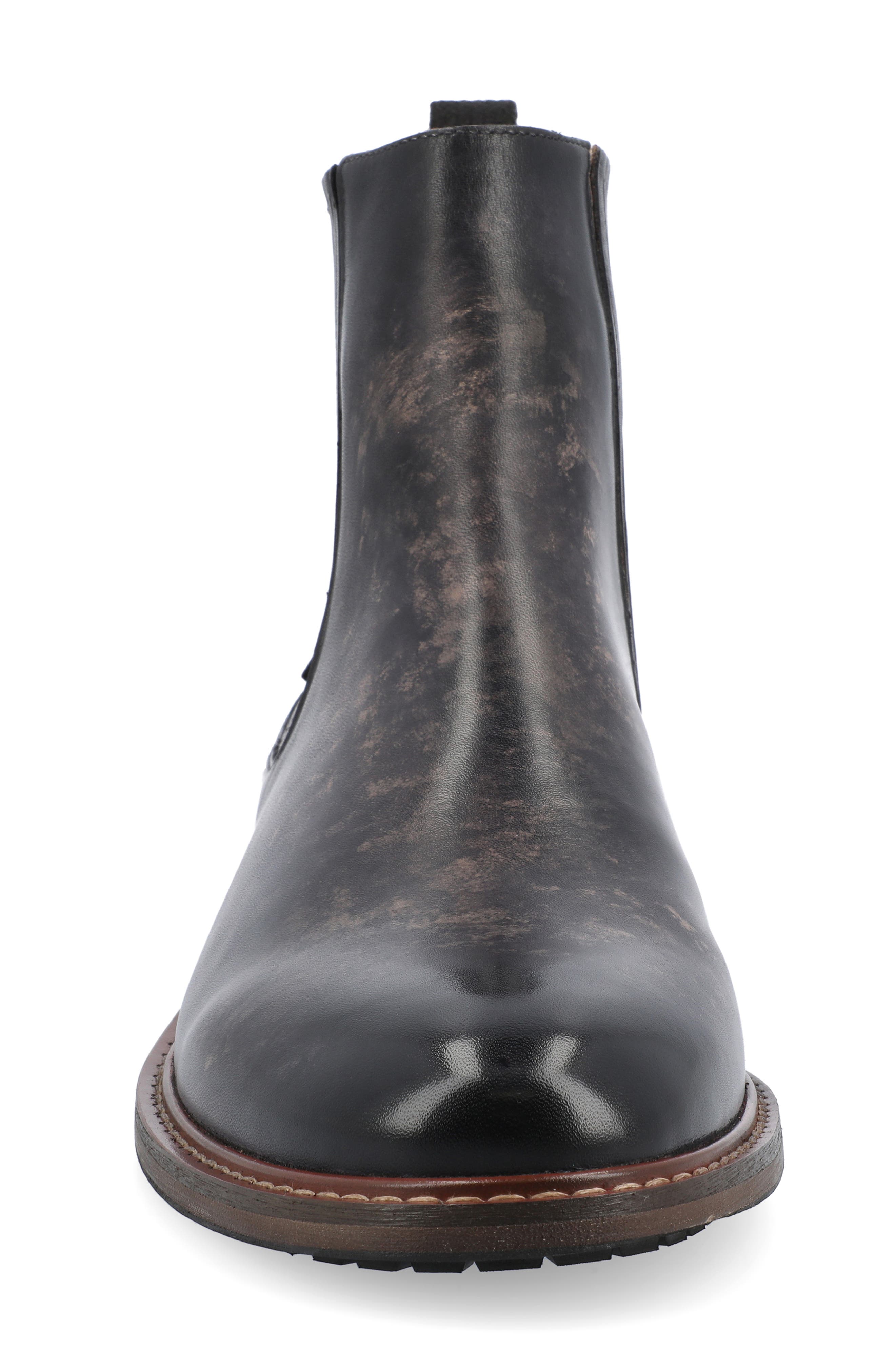 TAFT 365 Leather Lug Sole Chelsea Boot, Alternate, color, 