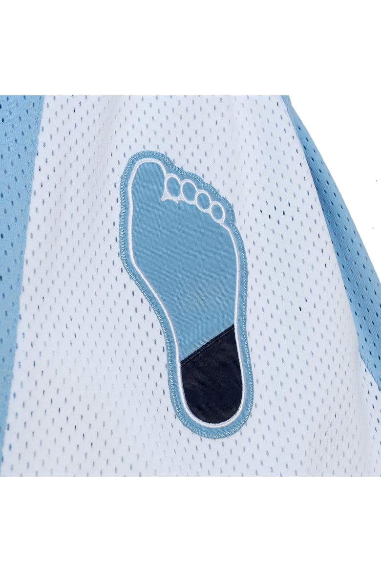 Men's Mitchell & Ness Michael Jordan Carolina Blue North Carolina Tar Heels Authentic Throwback Shorts, Alternate, color, Light Blue