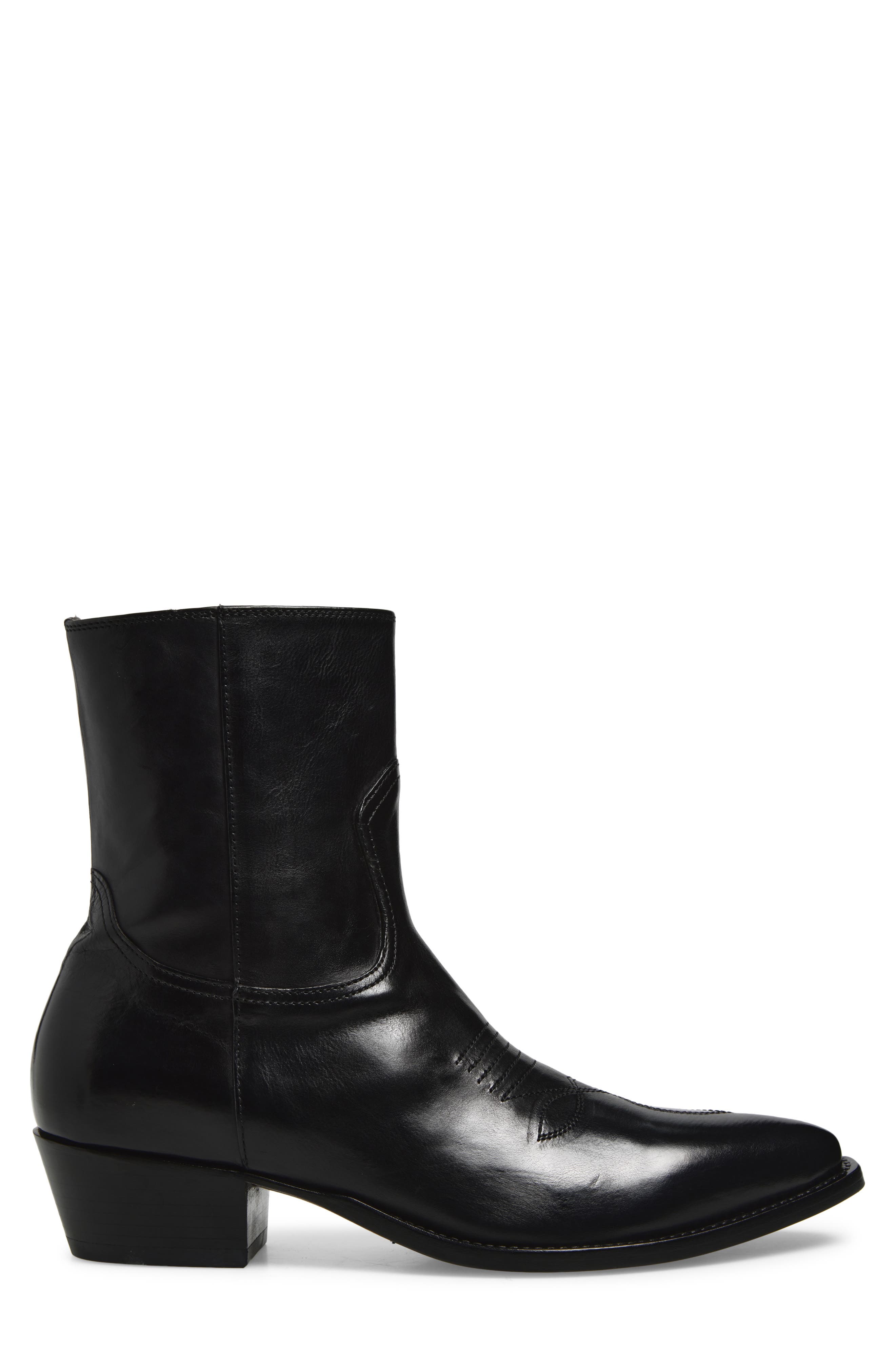 TO BOOT NEW YORK Deacon Western Boot, Alternate, color, Todi Nero