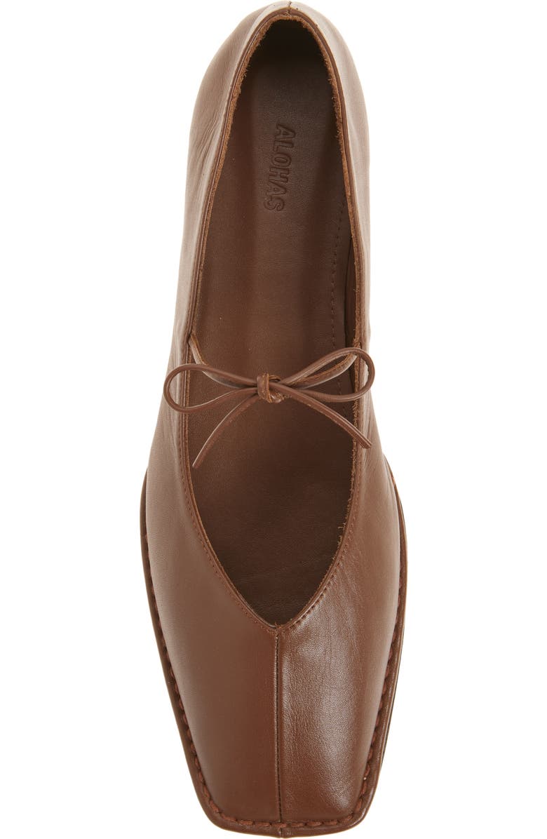 ALOHAS Sway Square Toe Ballet Flat, Alternate, color,