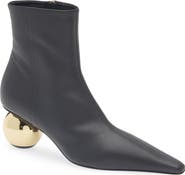 Marni Orb Pointed Toe Bootie