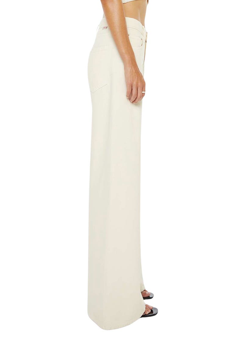 Lemon Twist High Waist Wide Leg Jeans, Alternate, color, NATURAL