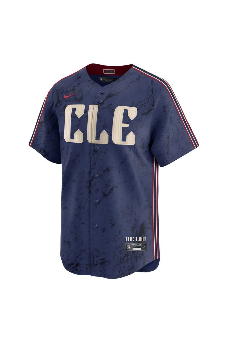 Men's Nike José Ramírez Navy Cleveland Guardians City Connect Limited Player Jersey, Alternate, color, Navy
