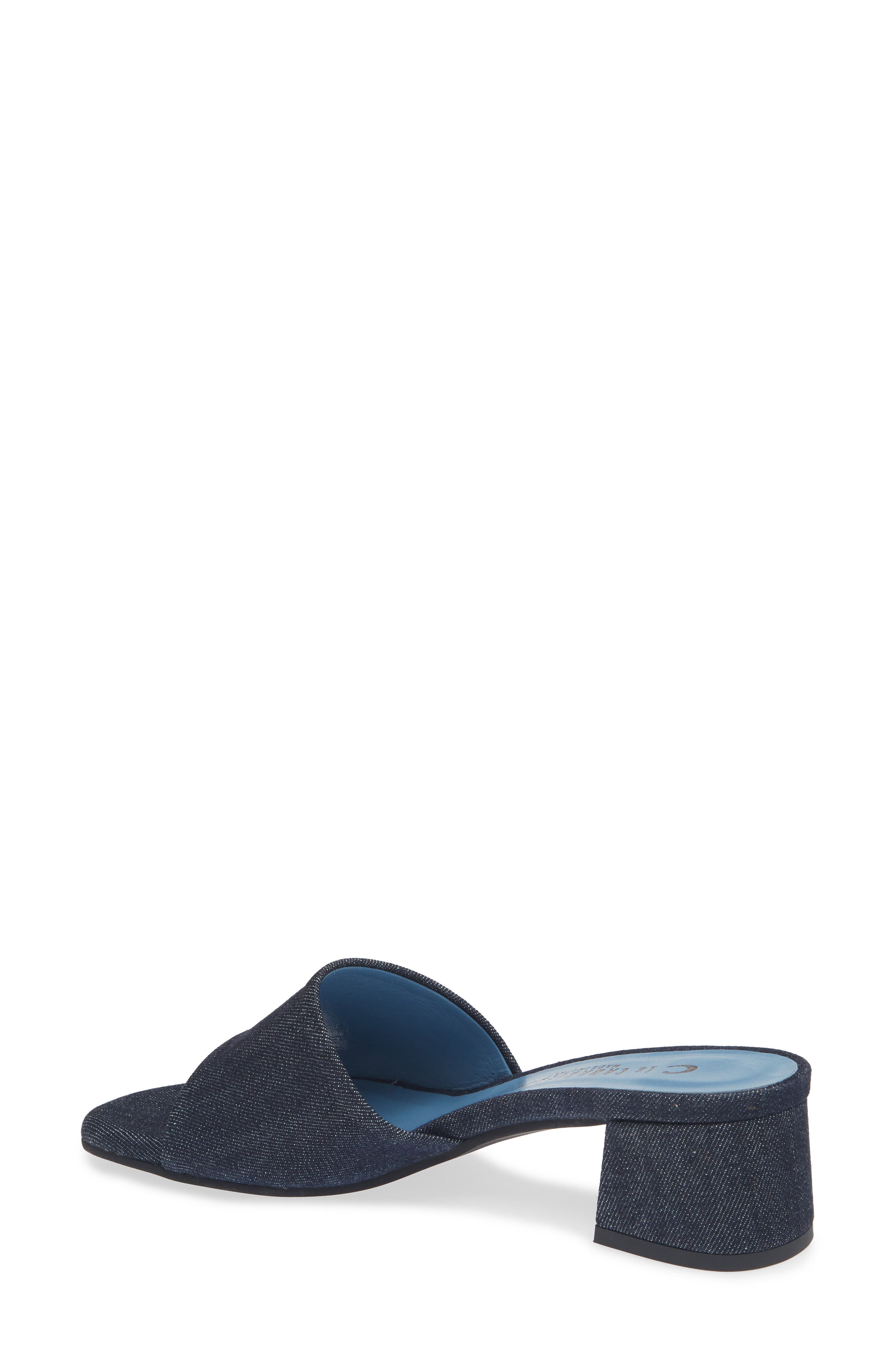 La Canadienne Frida Slide Sandal, Alternate, color, Navy