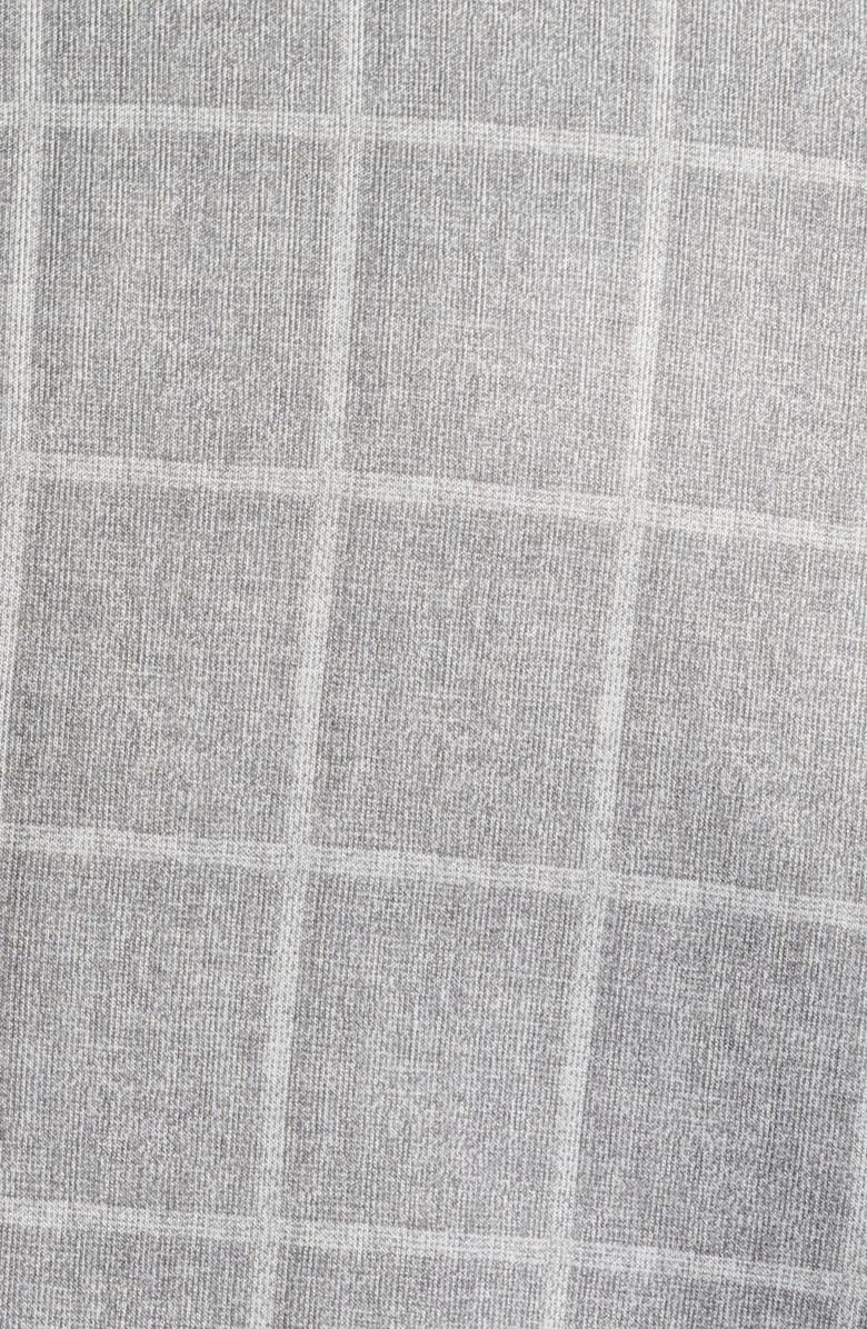 Johnston & Murphy XC Flex<sup>®</sup> Heathered Windowpane Check Knit Sport Coat, Alternate, color, Gray