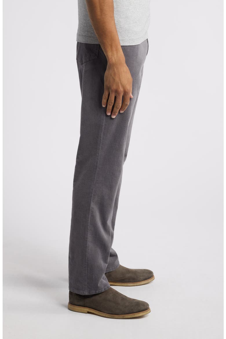 Cotton Stretch Corduroy Pants, Alternate, color, CHARCOAL