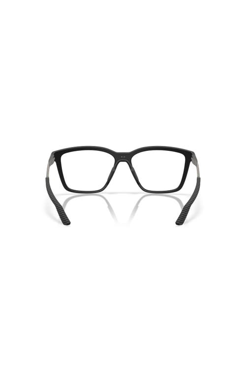 Oakley 55mm Square Optical Glasses In Black