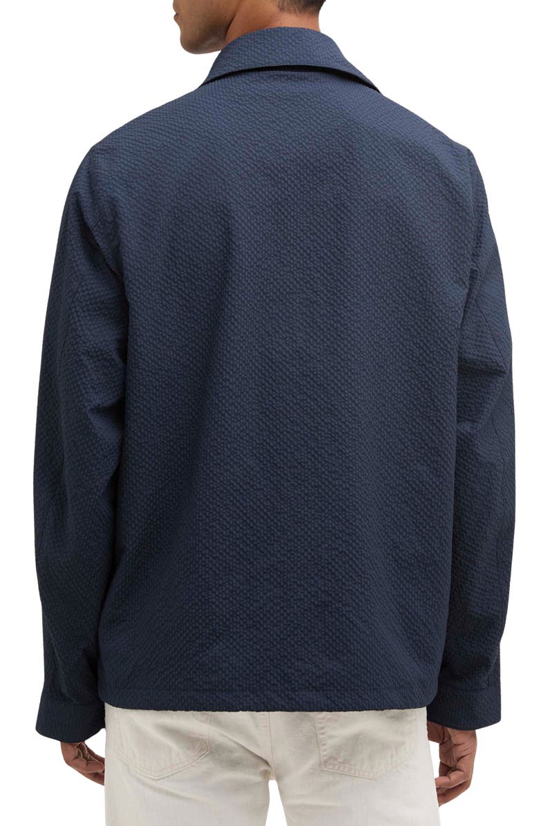 Barbour Ashbury Textured Jacket, Alternate, color, Navy