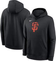 Nike Men's Nike Black San Francisco Giants Logo Club Fleece Pullover Hoodie