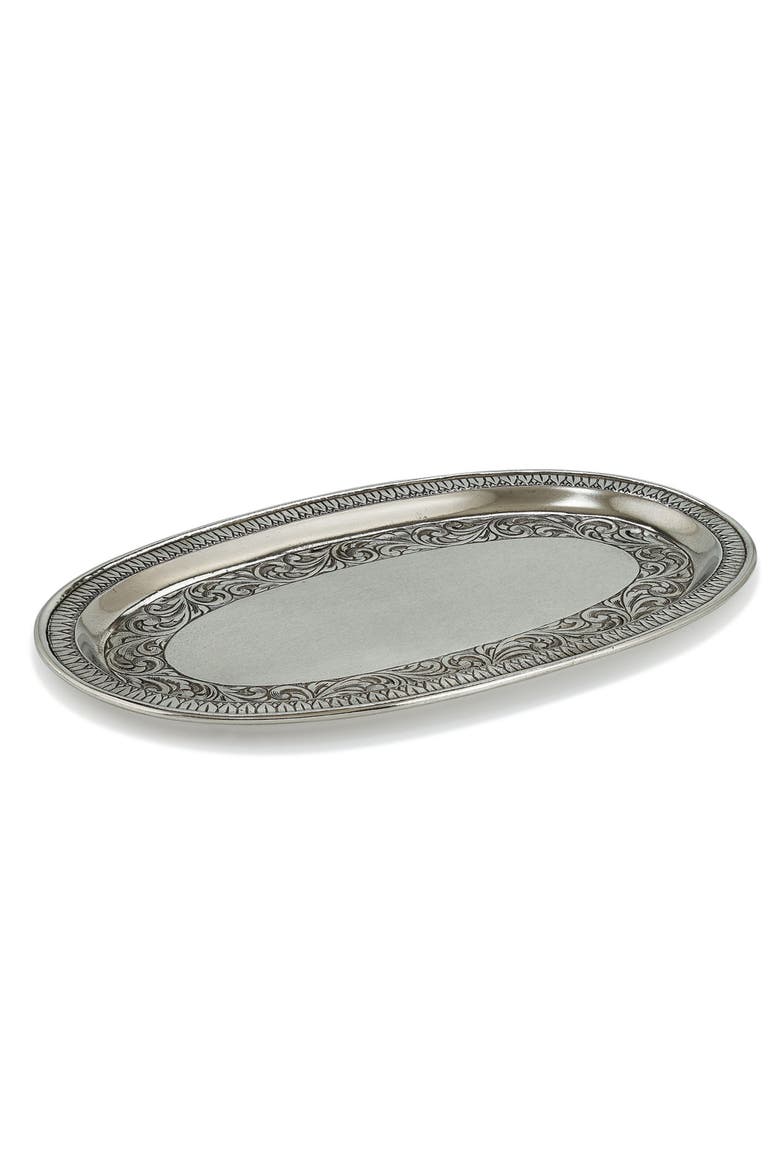 San Lorenzo Tray, Main, color, SILVER