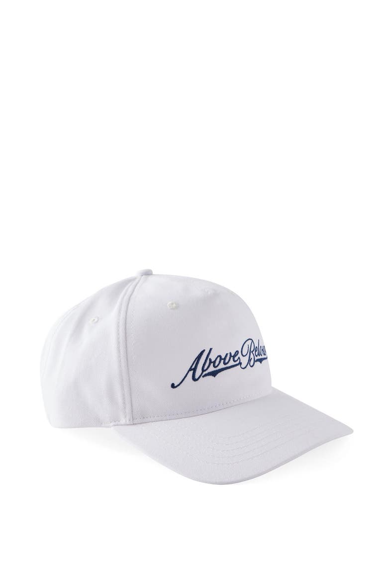 Men's 5 Panel Hat, Main, color, White Above Below