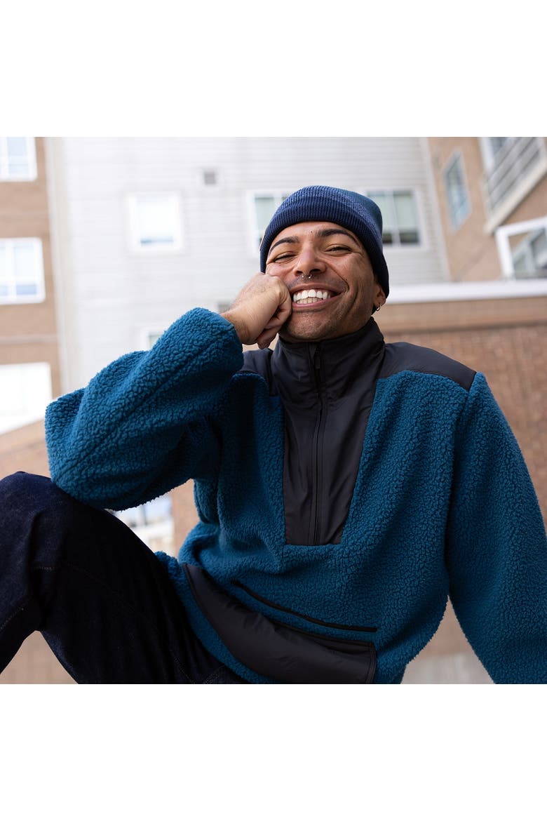 BTV Wool Beanie, Alternate, color, Black Heather