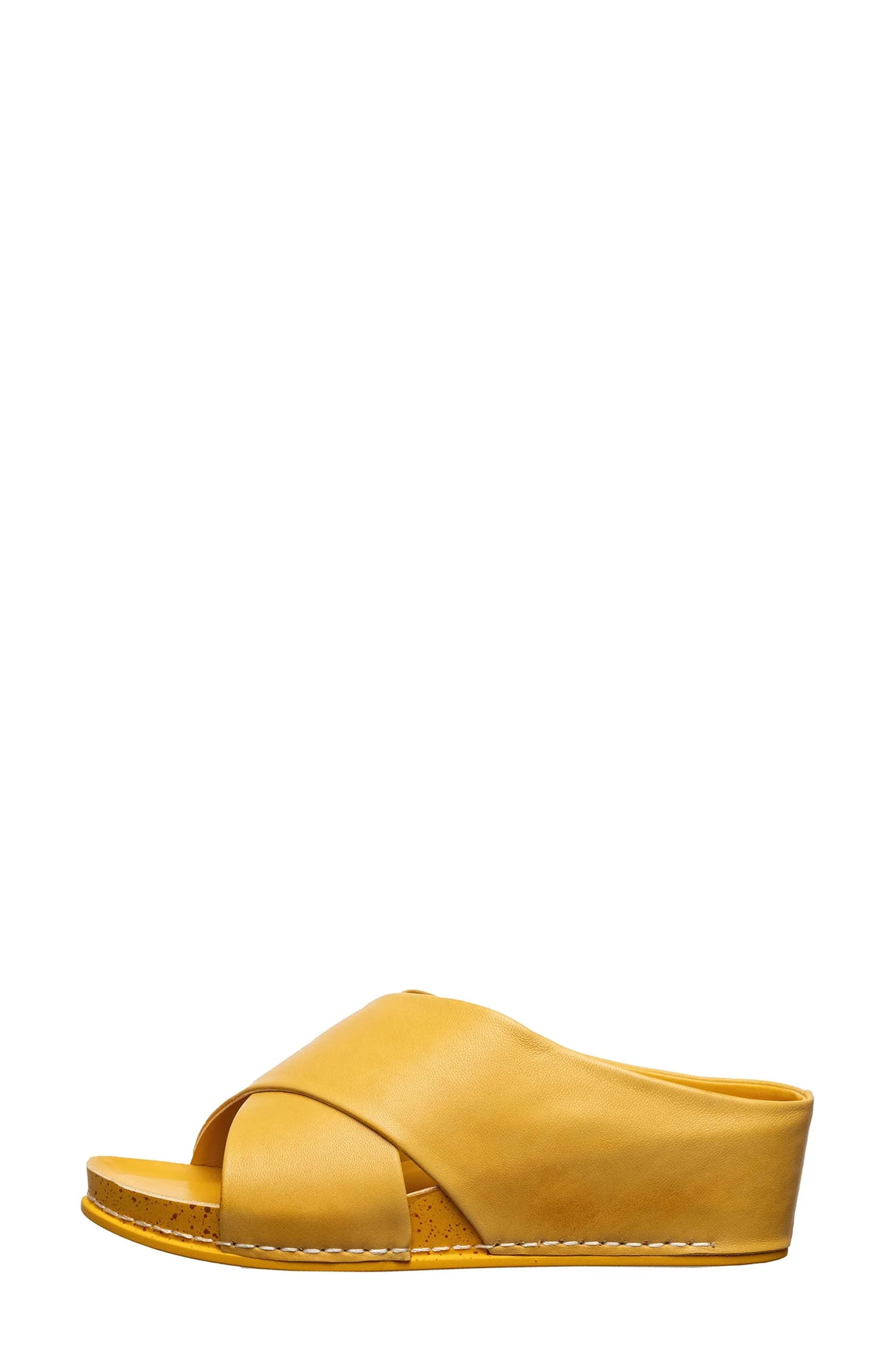 Santina Wedge Sandal, Alternate, color, DAFFODIL