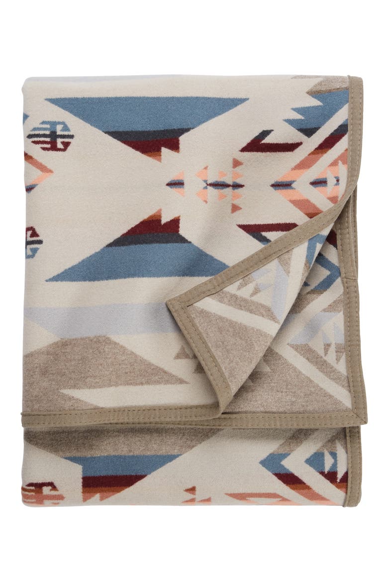 White Sands Jacquard Robe Blanket, Alternate, color, WHITE SANDS