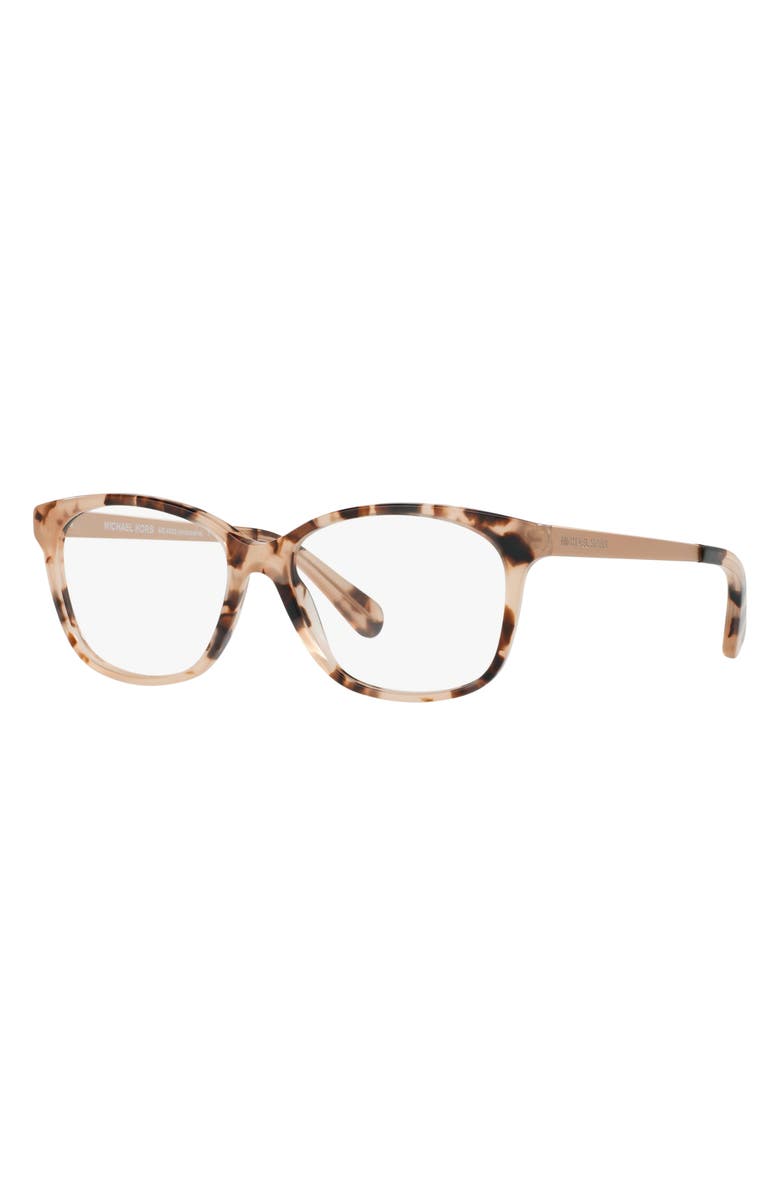 Michael Kors 53mm Square Optical Glasses, Alternate, color,