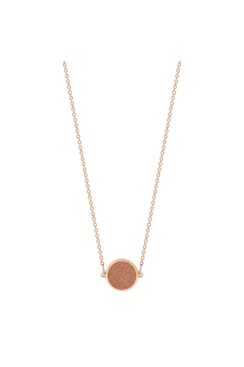 Mini Ever Necklace, Main, color, Gold Sandstone