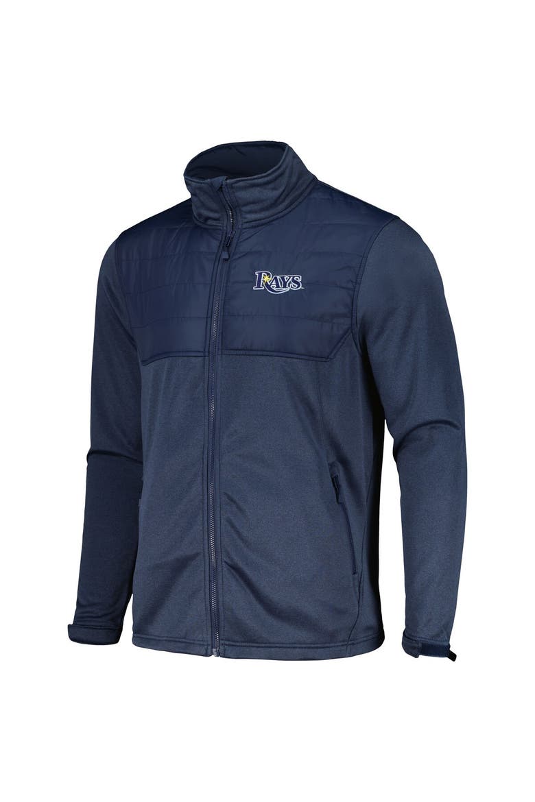 Men's Dunbrooke  Heather Navy Tampa Bay Rays Explorer Full-Zip Jacket, Alternate, color, Heather Navy