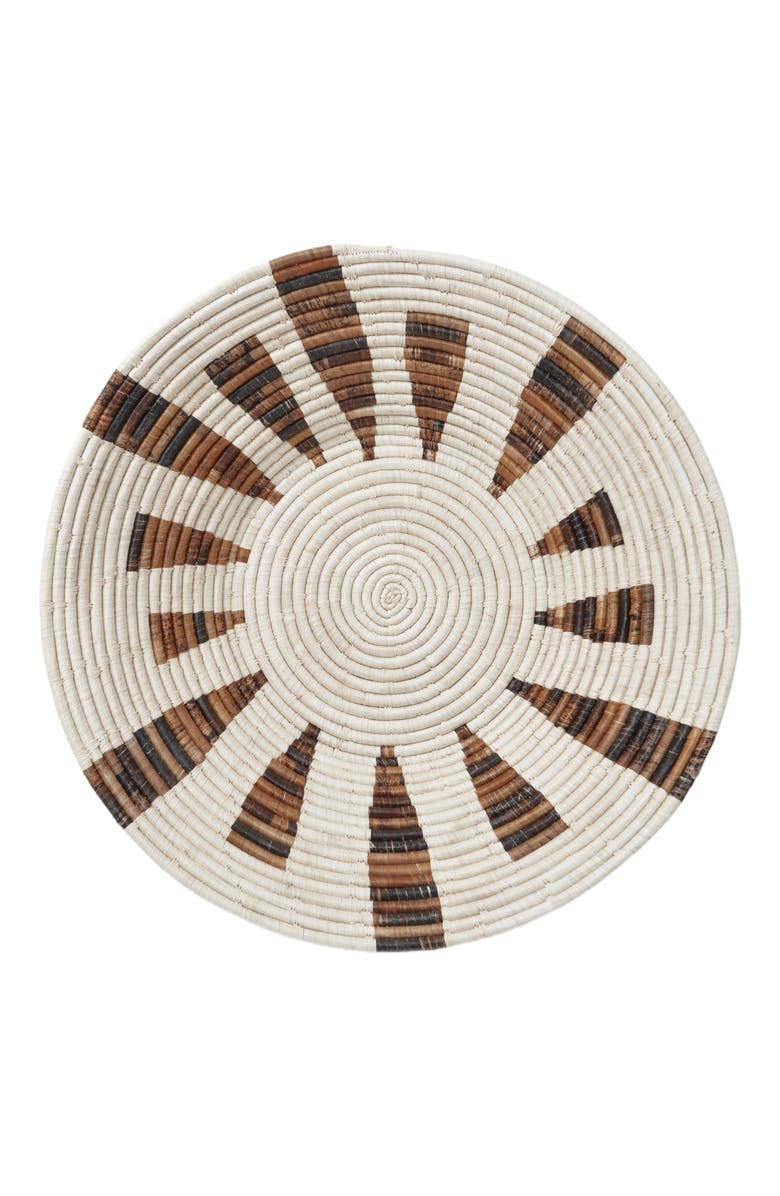Maadili Collective Extra Large Warp Speed Basket ~ Banana Fiber, Main, color, Brown & Natural Fiber