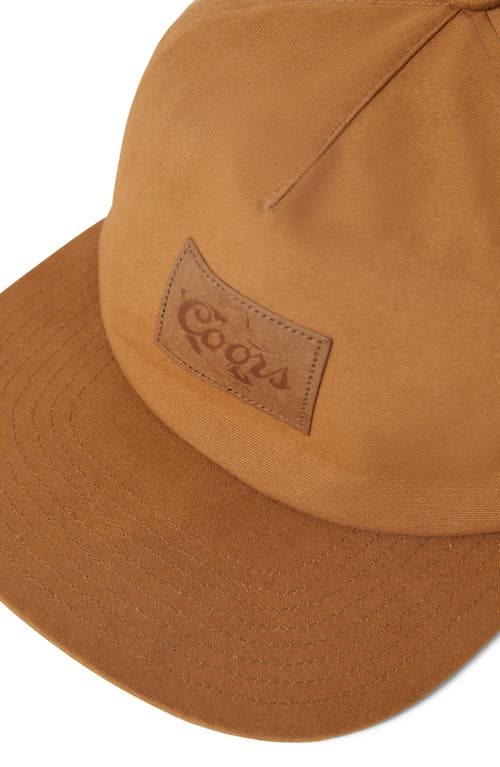 Brixton X Coors Wayne Cotton Baseball Cap In Washed Copper