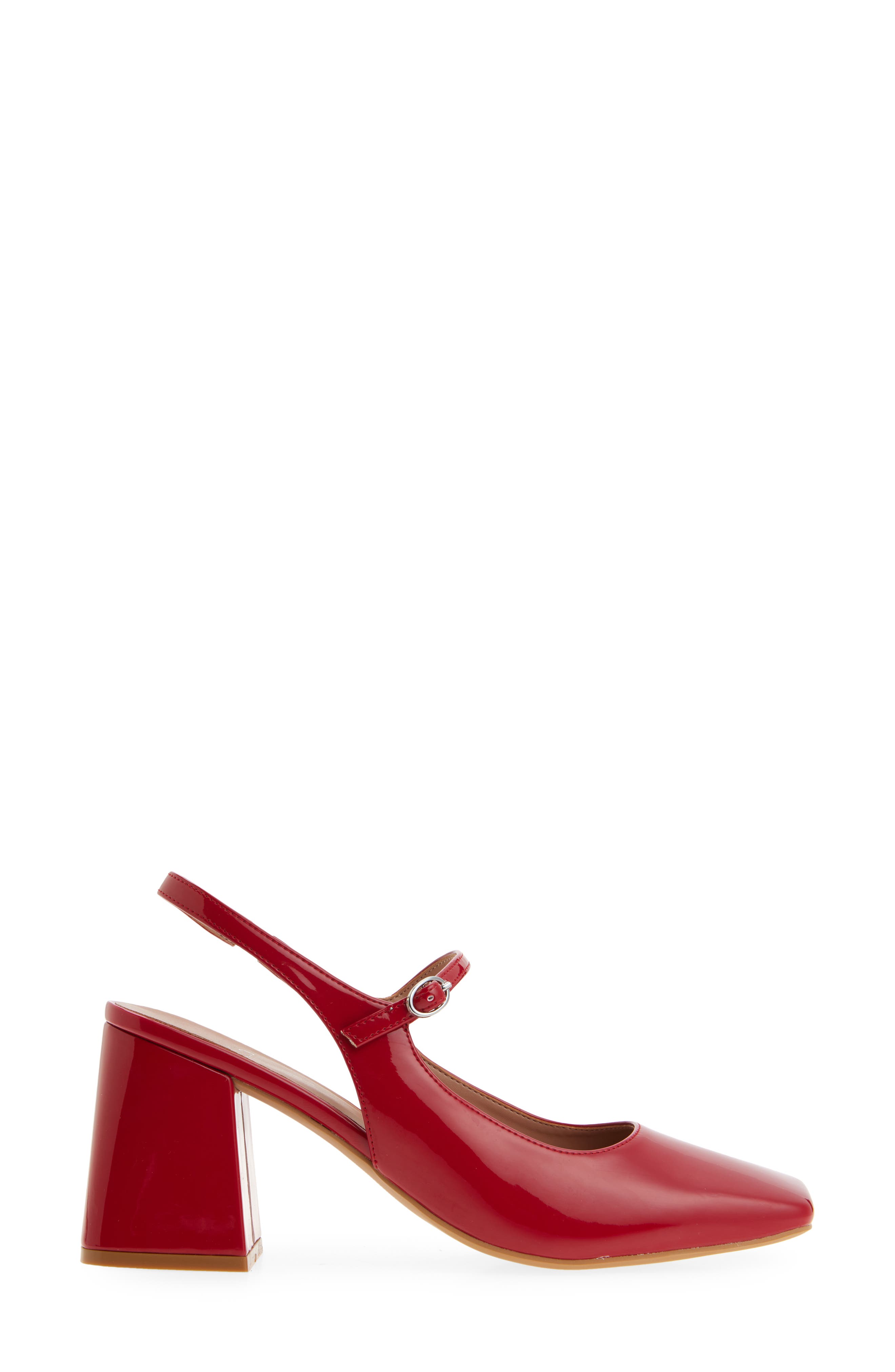 Madona Mary Jane Pump, Alternate, color, LIPSTICK RED