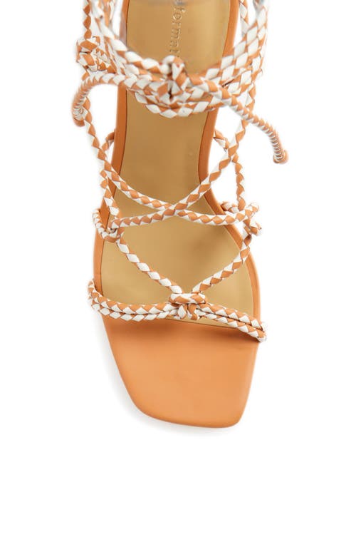 Reformation Macie Corded Ankle Tie Sandal