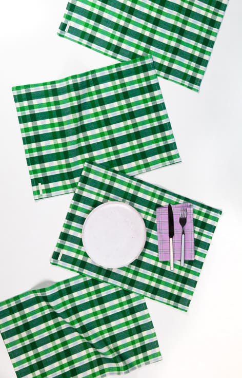 Set of 4 Handwoven Josefina Cotton Placemat