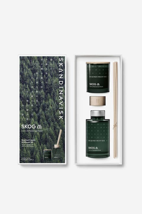 SKOG Scented Candle & Diffuser Set