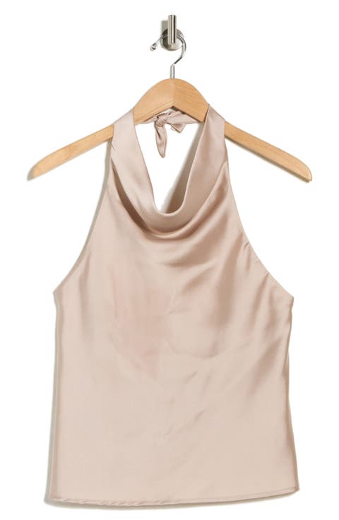 Satin Halter Top