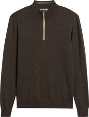 johnnie-O Raynor Merino Wool Quarter Zip Sweater