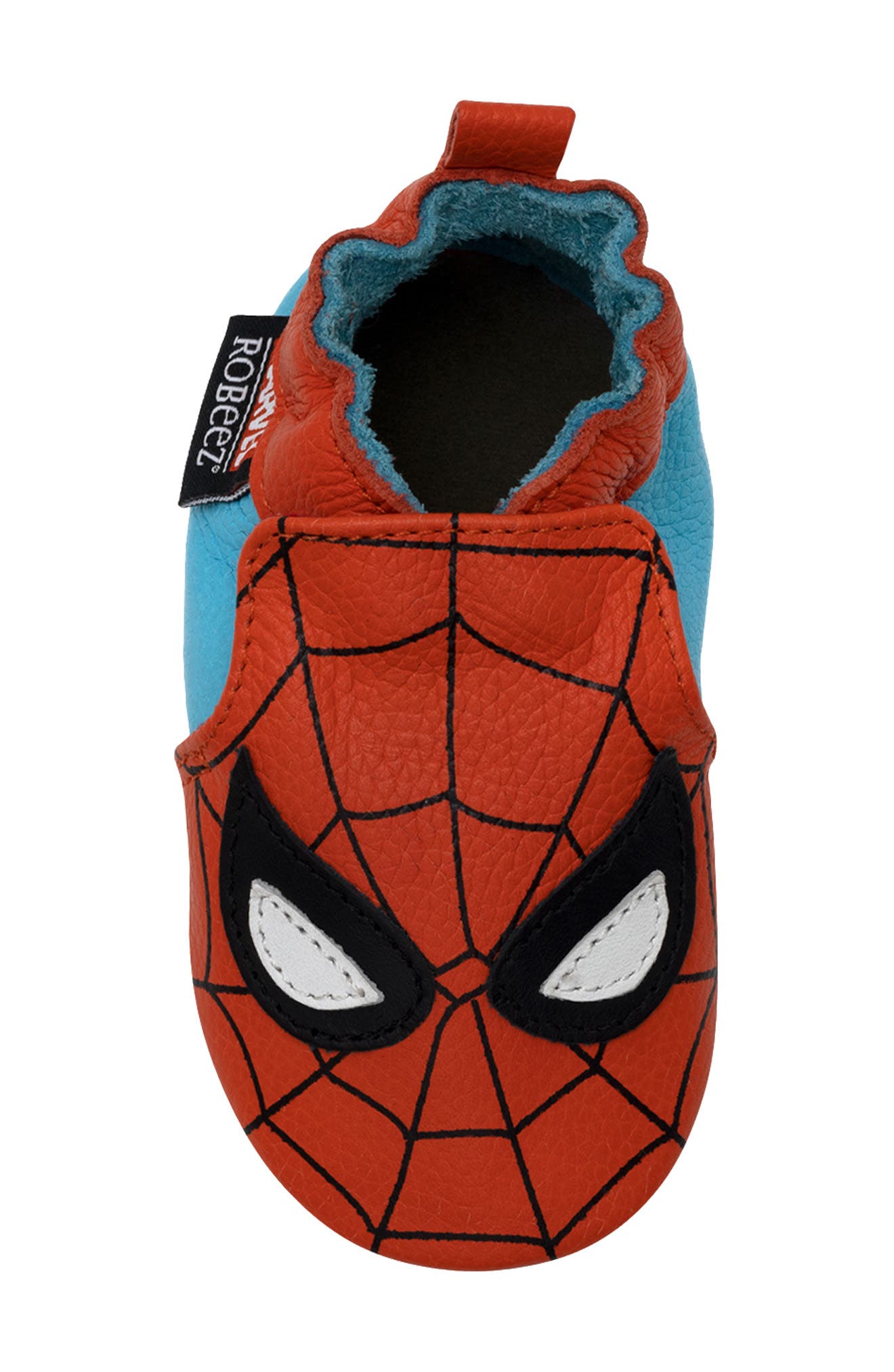 Robeez<sup>®</sup> Spider-Man Crib Shoe, Alternate, color, 