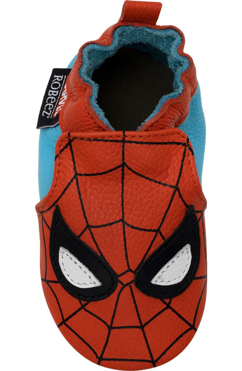 Robeez<sup>®</sup> Spider-Man Crib Shoe, Alternate, color,