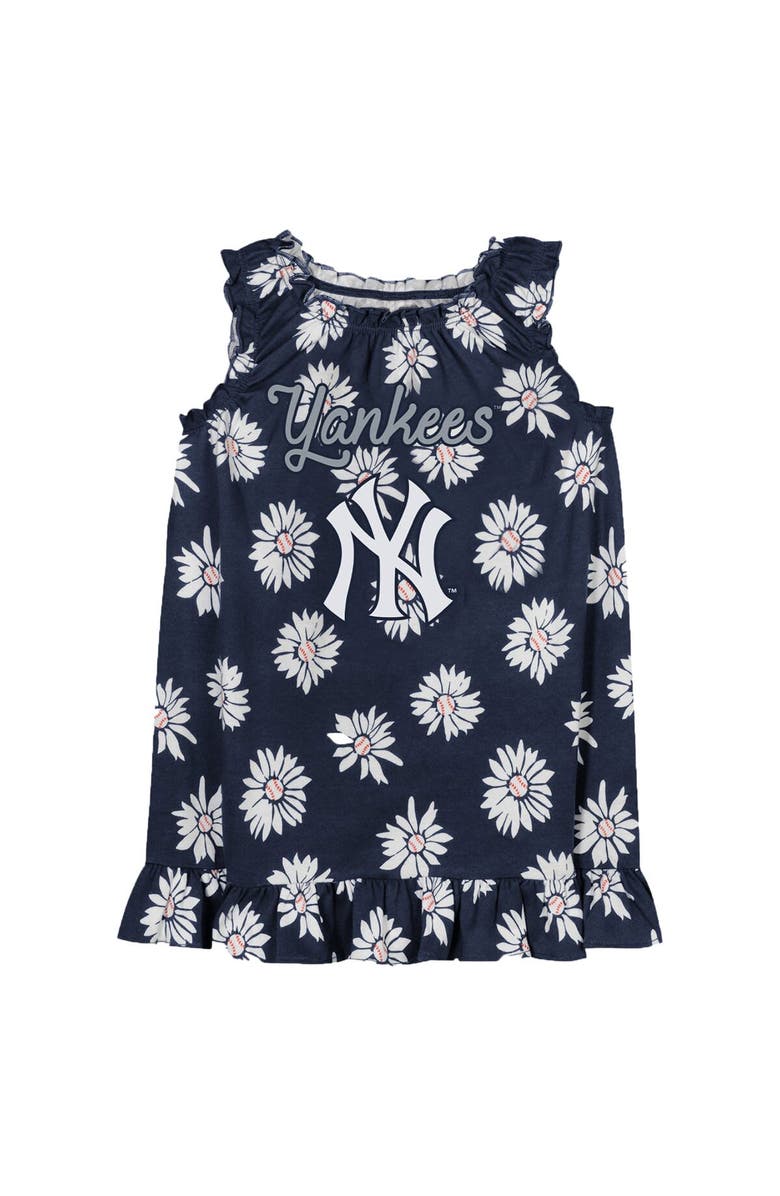 Outerstuff Infant Fanatics Branded Navy New York Yankees Hop Skip Diaper Cover Set, Alternate, color, 