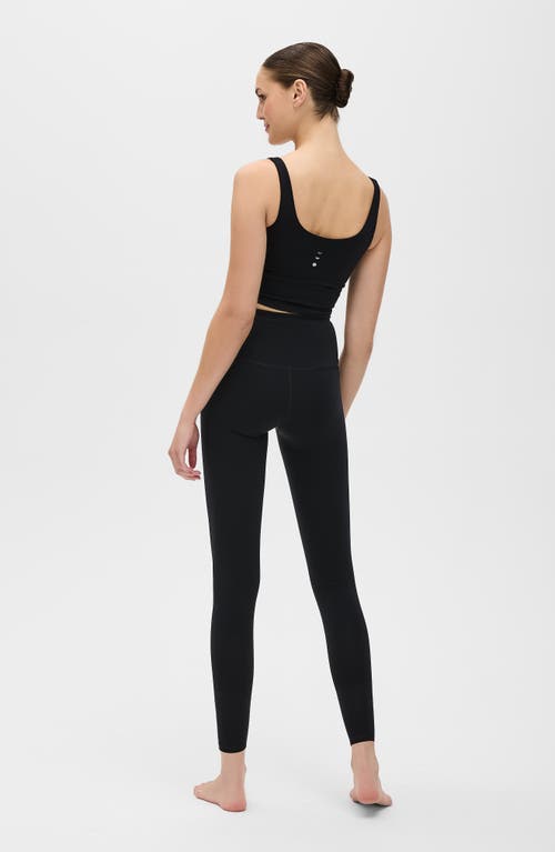 Elastique Athletics Lisse Leggings 27" In Black