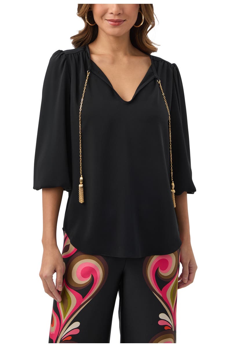 Trina Turk Morabi Chain Link Hardware Top, Main, color,