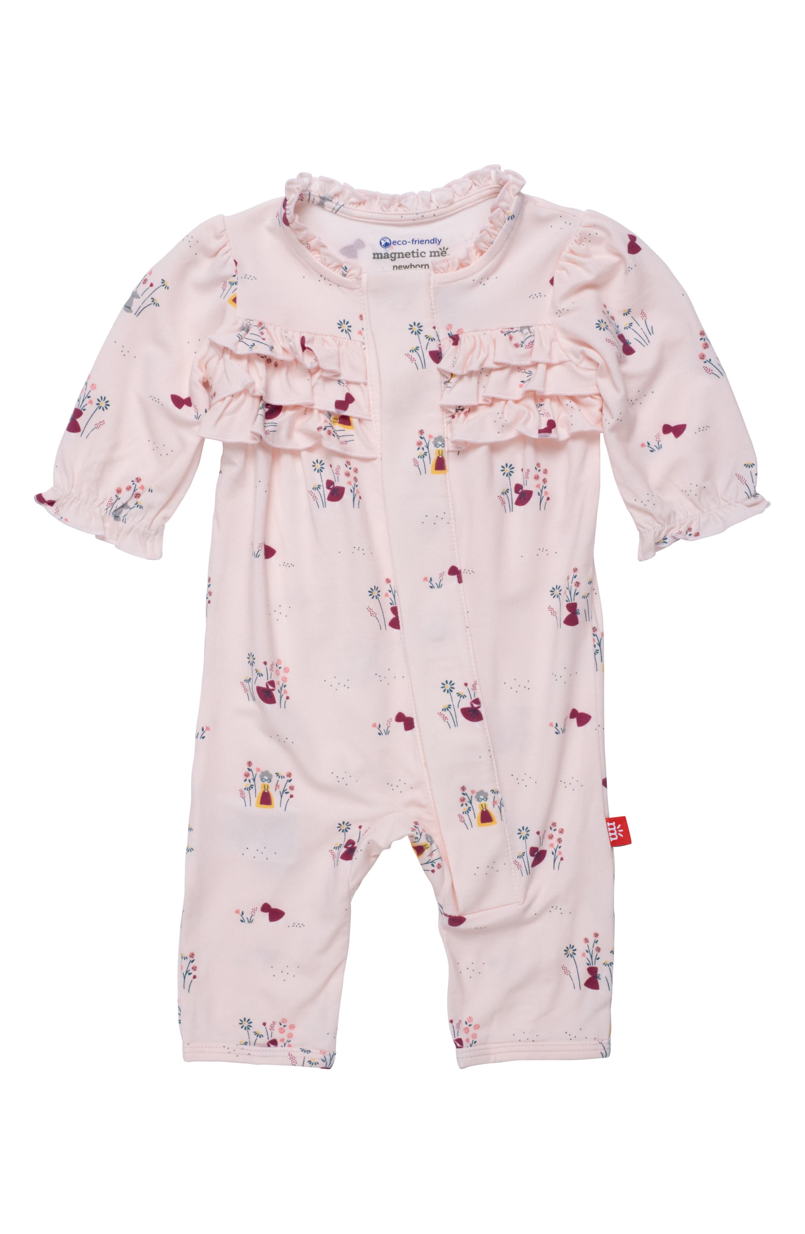 Roimper Magnetic Me Lil' Red Ruffle Romper (Women) | Nordstromrack